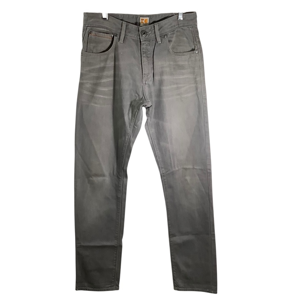 BOSS ORANGE Men's Grey Regular Fit Jeans